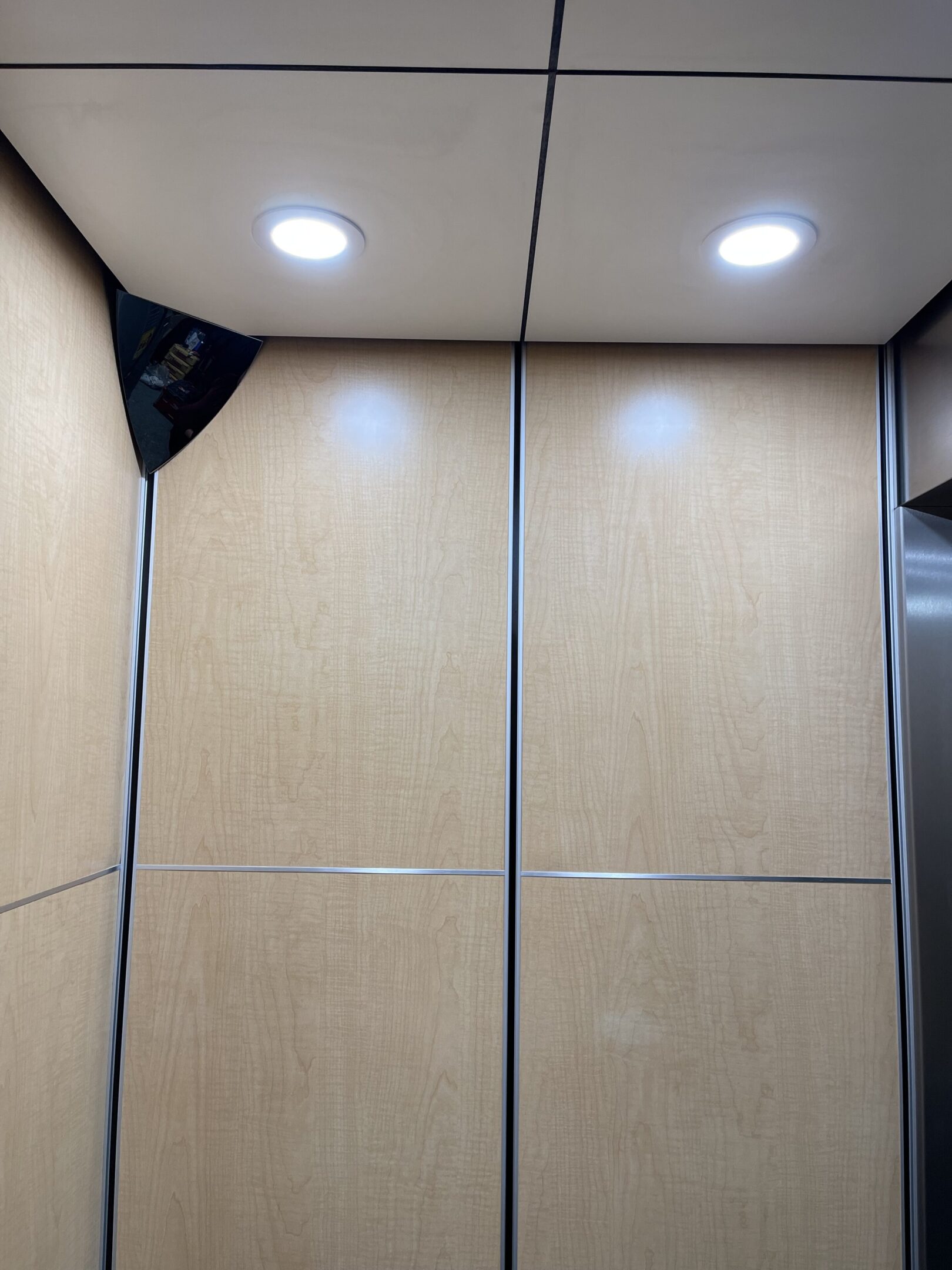 Maple Wood Elevator Cab — Pelham Parkway — view 3