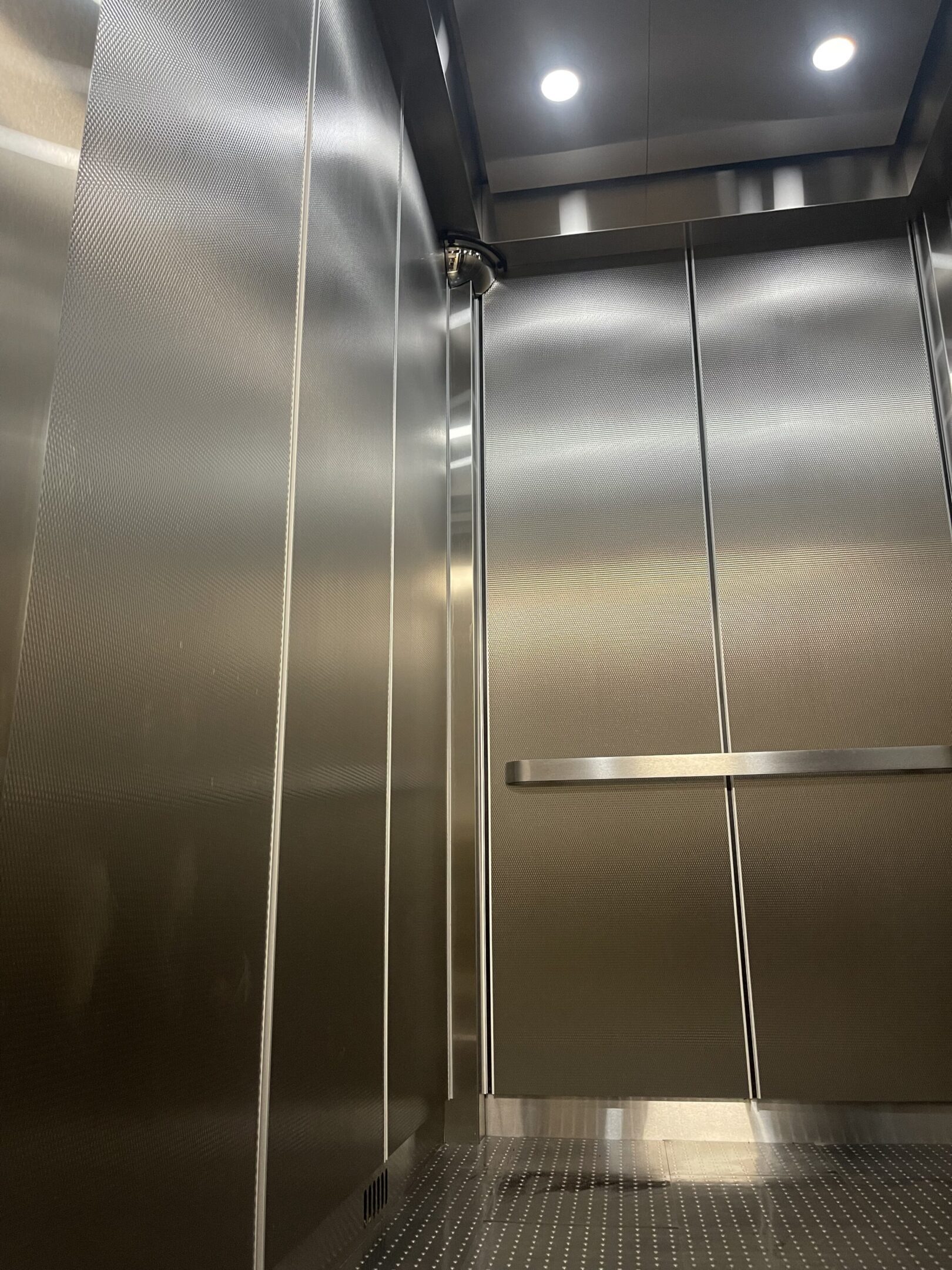 Stainless Steel Elevator Cab — East End Avenue — view 2