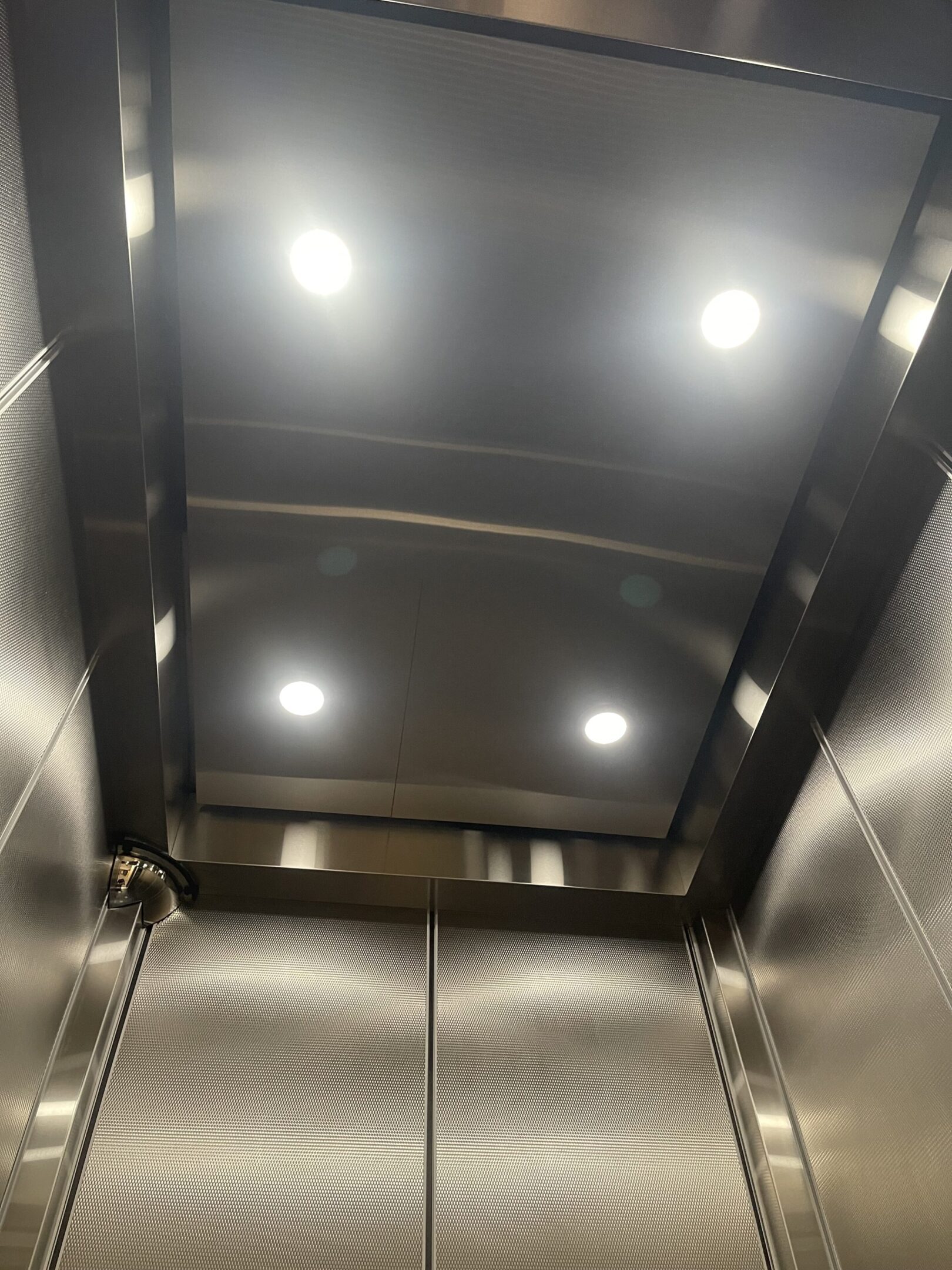 Stainless Steel Elevator Cab — East End Avenue — view 3