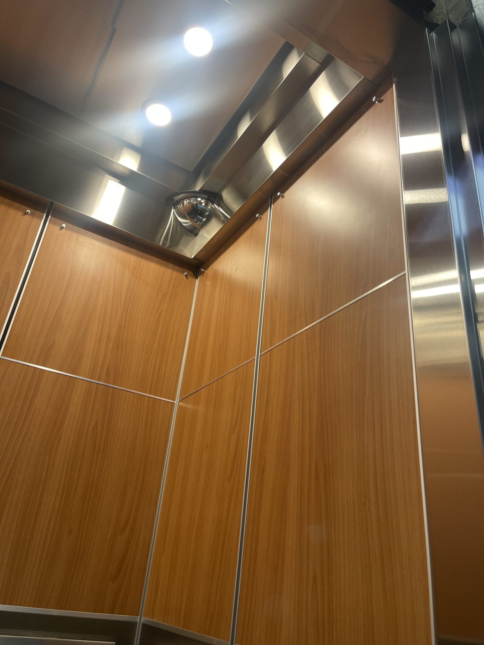 Tuscan Walnut Elevator Cab — Bayside — view 5