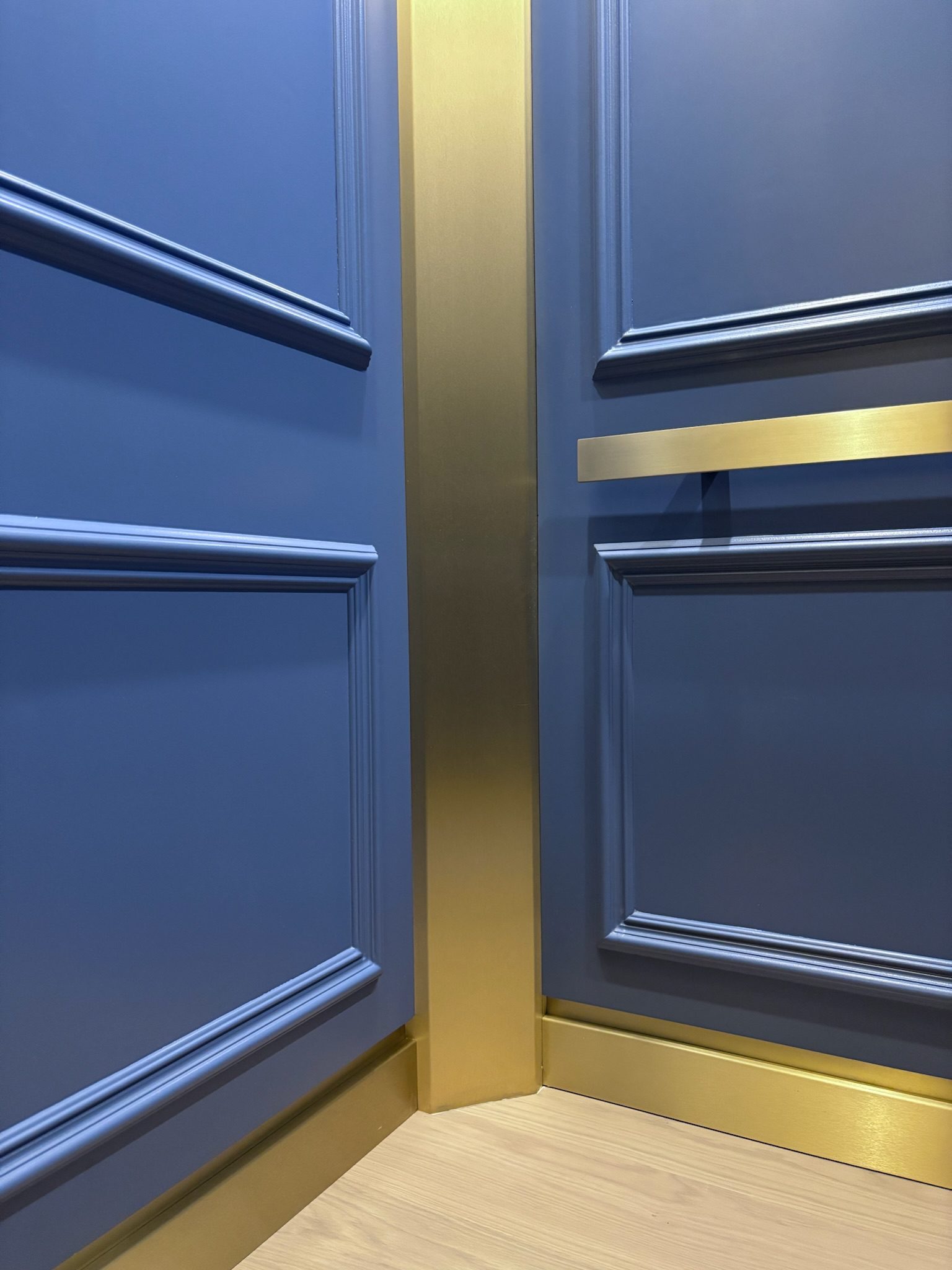 Blue Nova & Bronze Elevator Cab — Upper West Side — view 4