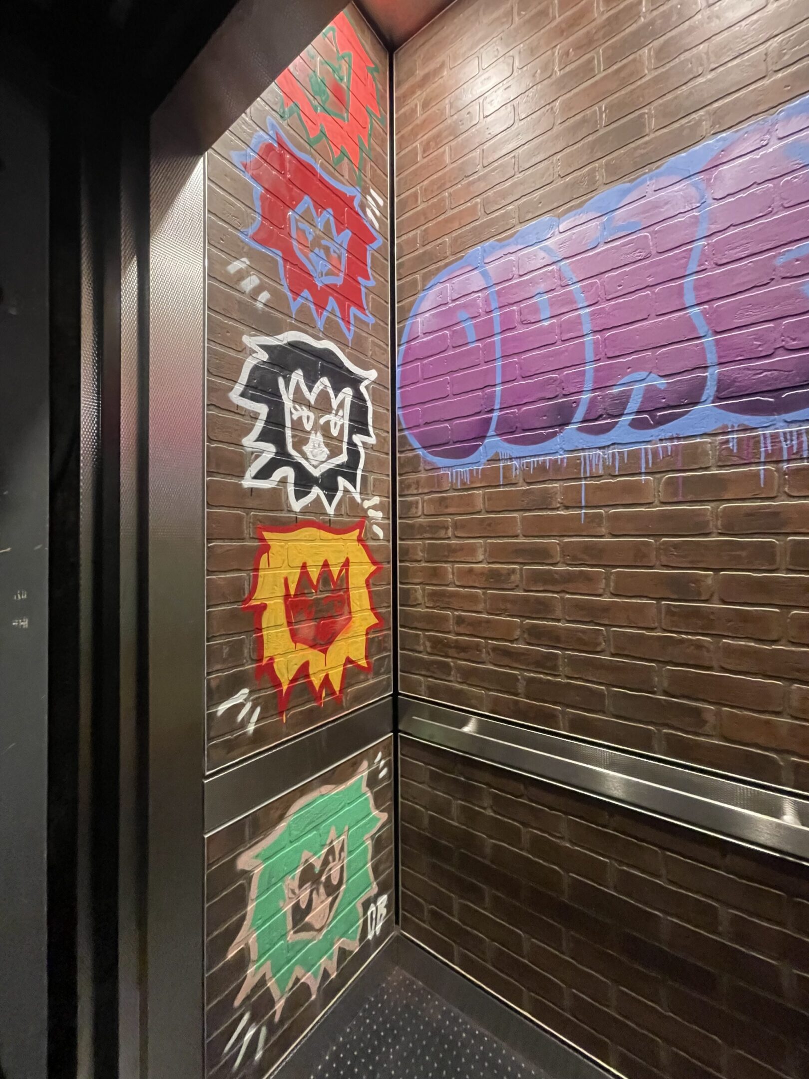 Brick Veneer Elevator Cab — East Village — view 4
