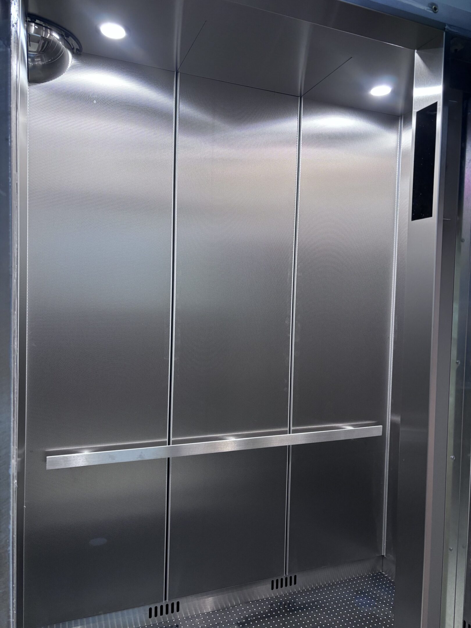 Stainless Steel Elevator Cab — Sutton Place — view 2
