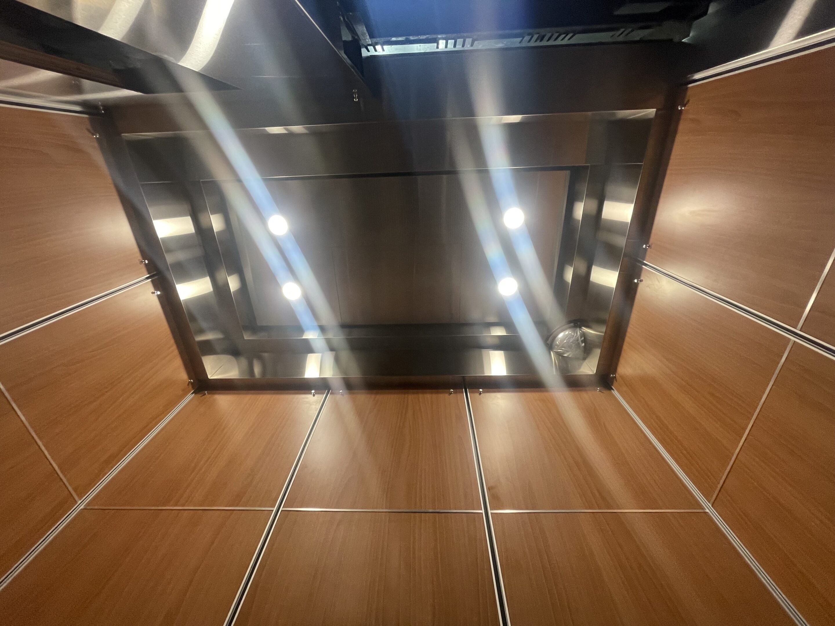 Tuscan Walnut Elevator Cab — Bayside — view 3