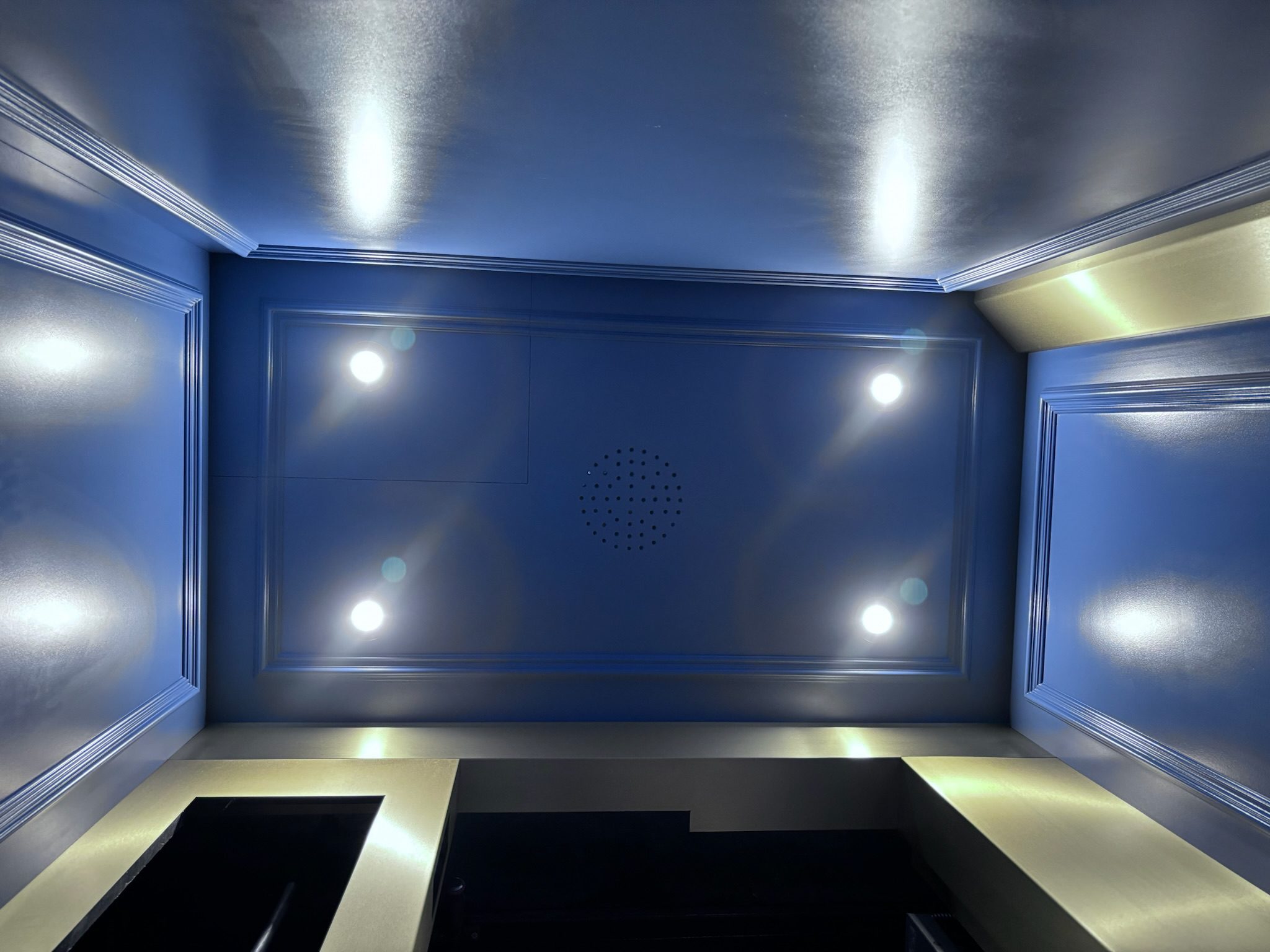 Blue Nova & Bronze Elevator Cab — Upper West Side — view 3